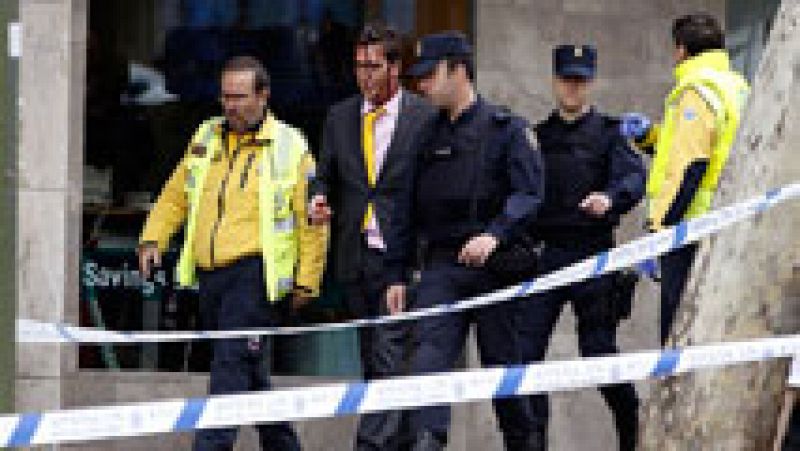 Un herido leve al sorprender a dos ladrones en un piso de Madrid
