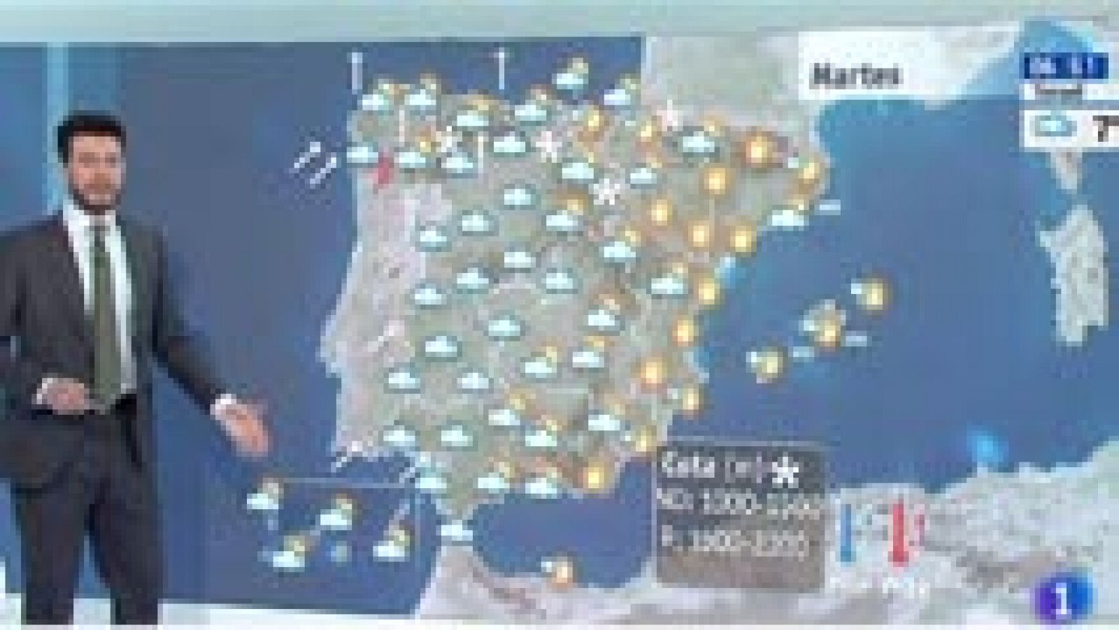 Tiempo adverso al oeste y noroeste de la península con lluvias - El tiempo | Ver