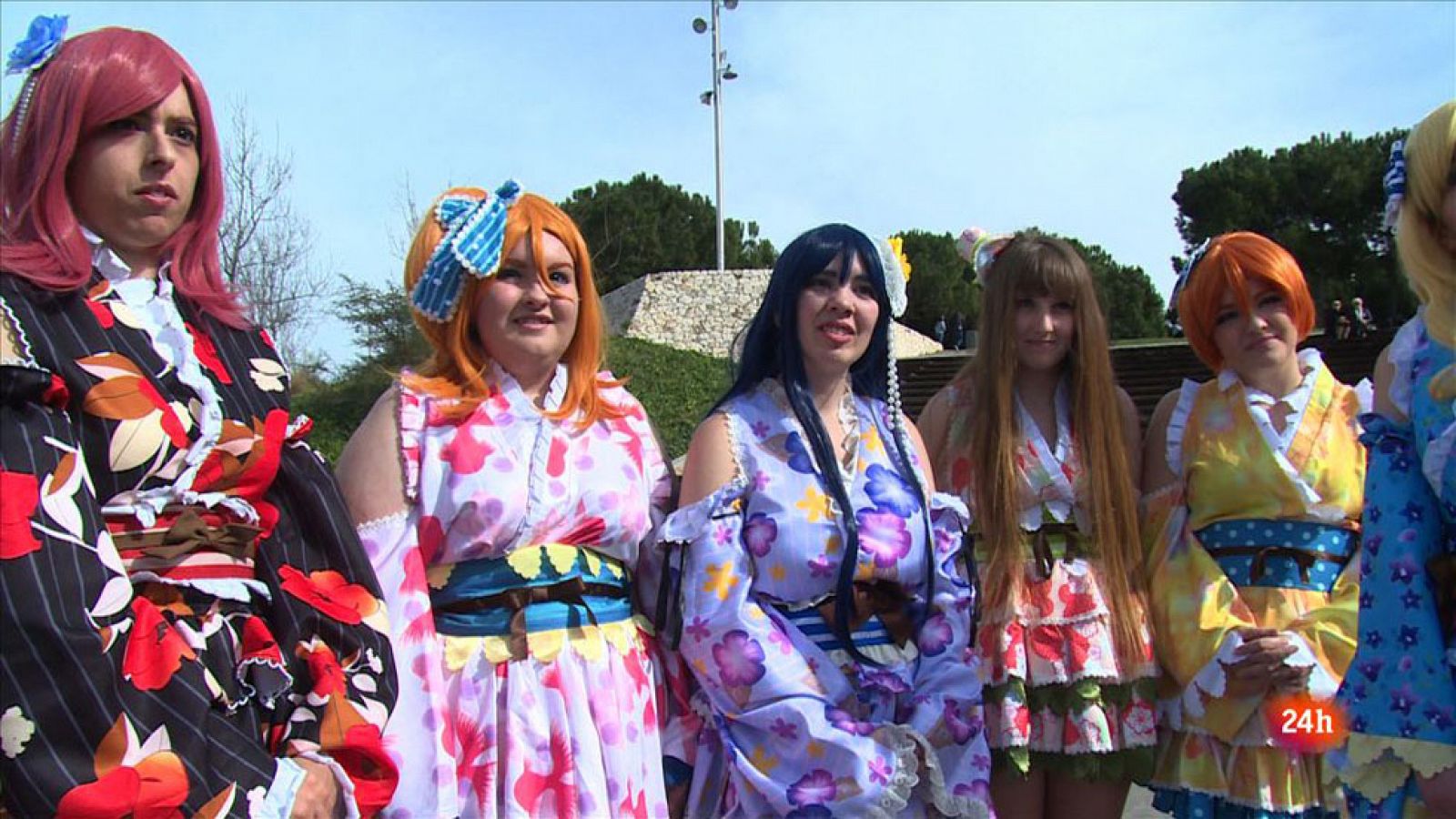 "Yu me No Cosplay" son de Valencia y es un grupo de Cosplayers