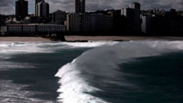 El tiempo - Intervalos de viento y lluvia fuertes en Galicia