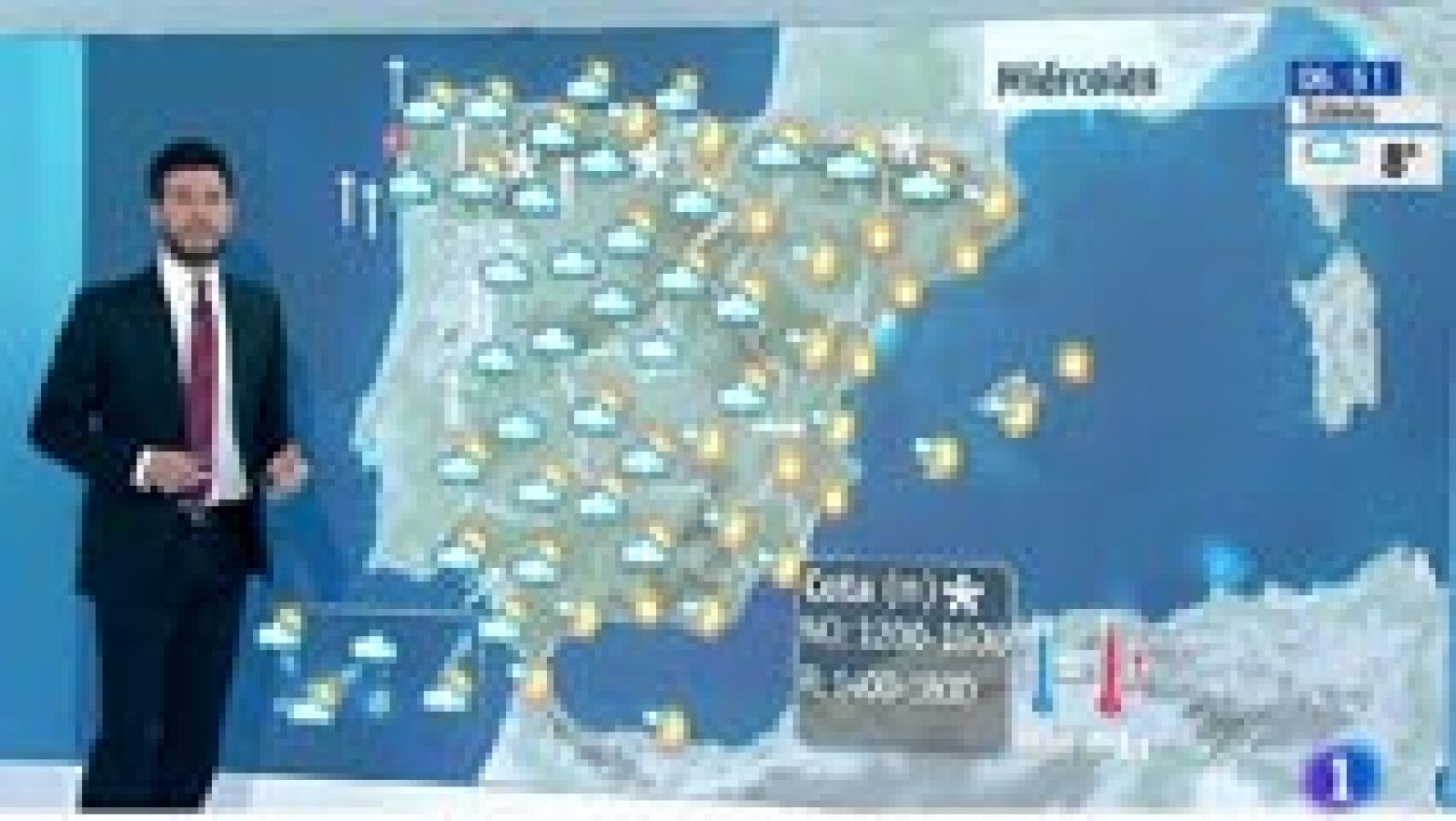 La Aemet prevé para este miércoles intervalos de viento y lluvia fuertes en Galicia - El tiempo | Ver