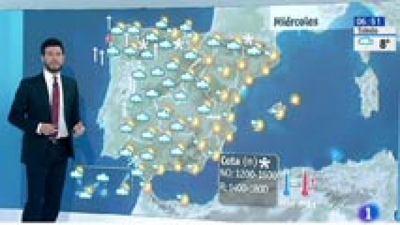 El tiempo: La Aemet prevé para este miércoles intervalos de viento y lluvia fuertes en Galicia | RTVE Play