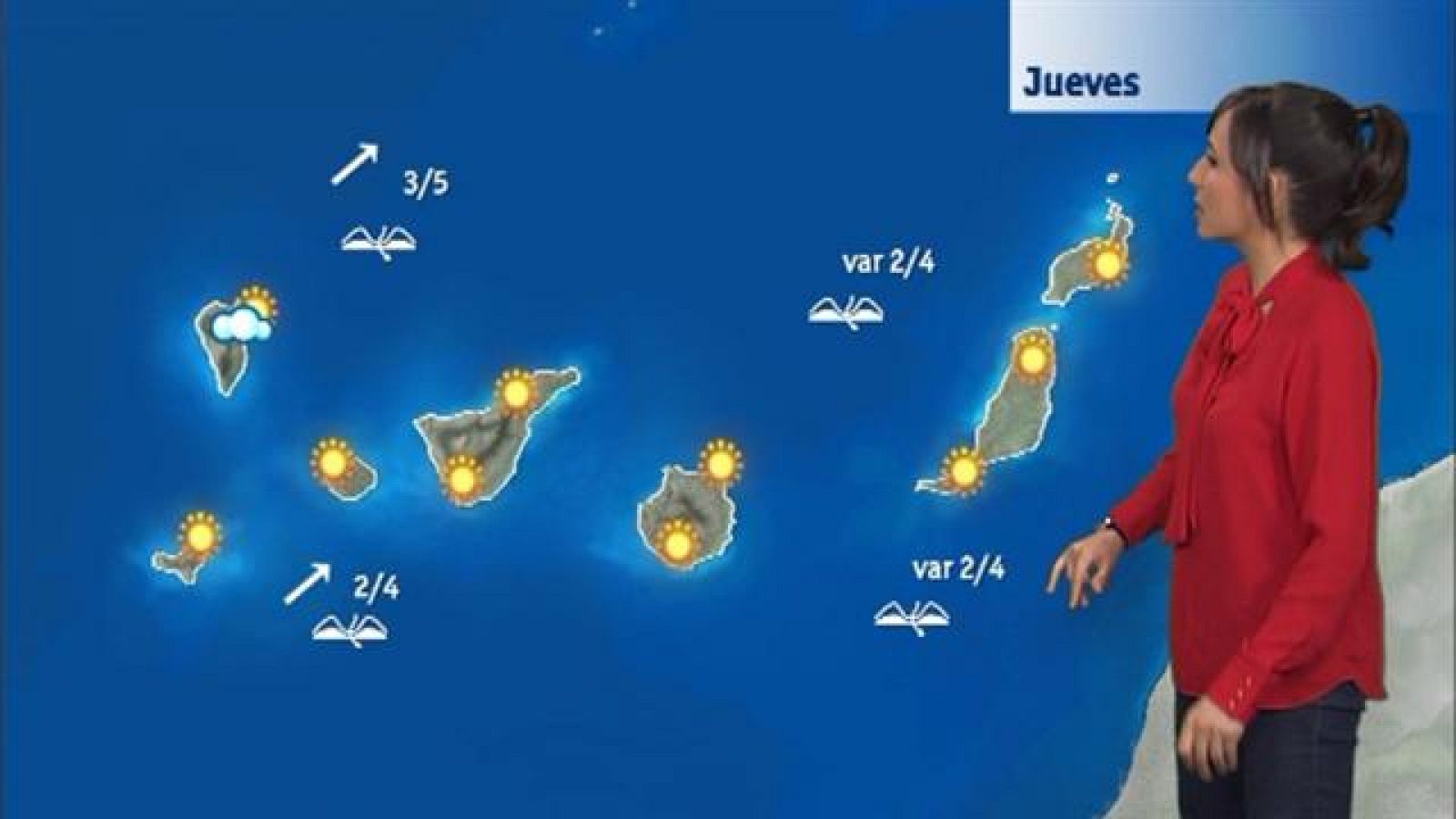 El tiempo en Canarias - 14/04/2016