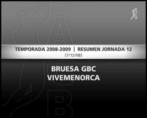 Baloncesto en RTVE - Bruesa 73-74 ViveMenorca