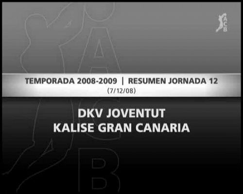 Baloncesto en RTVE - DKV Joventut 80-65 Kalise GC