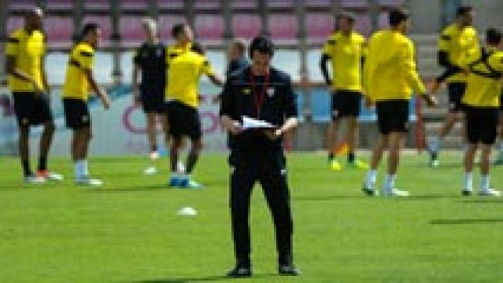 Telediario 1 - El Sevilla busca su tercera semifinal seguida ante el Athletic