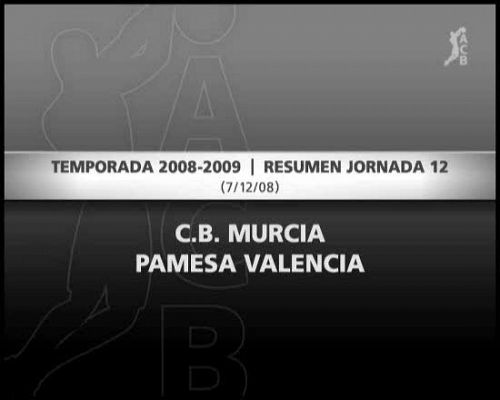 Baloncesto en RTVE - CB Murcia 68-75 Pamesa Valencia