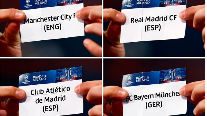  - El Atlético se cruza en semifinales con el Bayern, en busca de la revancha del 74