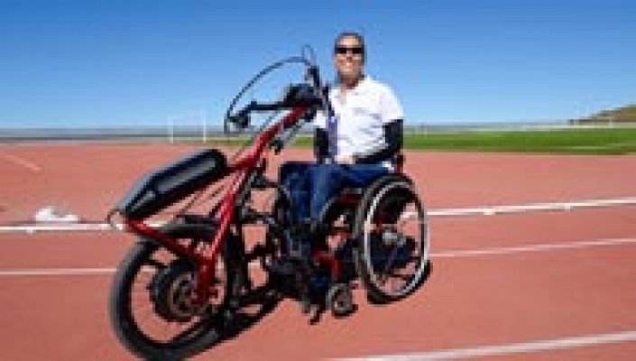 Teresa Perales se prepara para los paralímpicos en Sierra Nevada