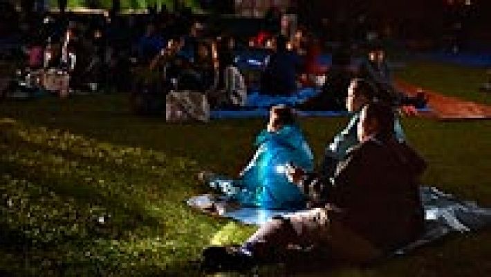 Telediario 1 - Nuevo terremoto en el sur de Japón solo un día después