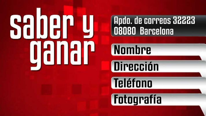 Saber y ganar - Saber y ganar. Edición Fin de semana - 16/04/16