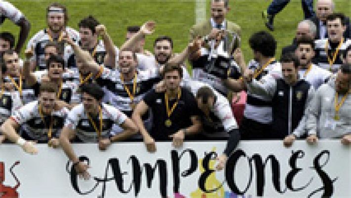 El Salvador, campeón de Copa, en un encuentro que bate el récord de asistencia en el rugby