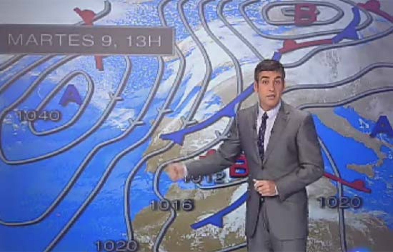 La Agencia Estatal de Meteorología (AEMET) anuncia para este martes cielo muy nuboso o cubierto en el área cantábrica, Pirineos y Baleares con chubascos moderados, que localmente podrán ser fuertes e ir acompañados de tormenta.