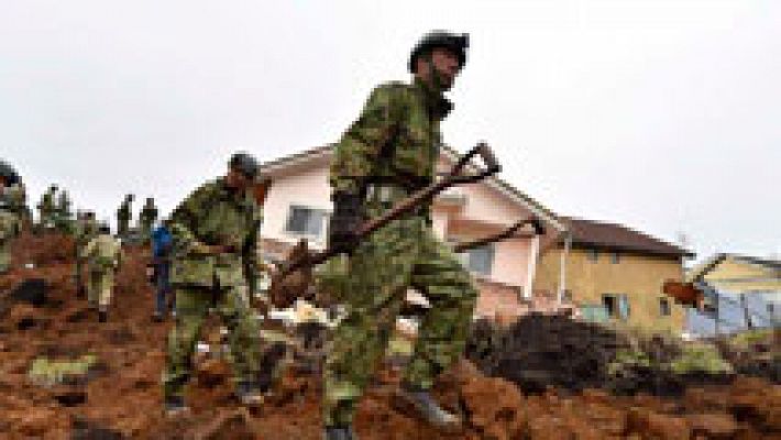 Japón intensifica la búsqueda de víctimas, 72 horas después del último terremoto