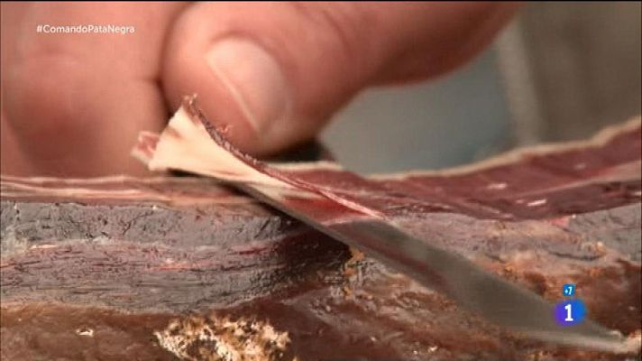 Jamón de manchado de jabugo