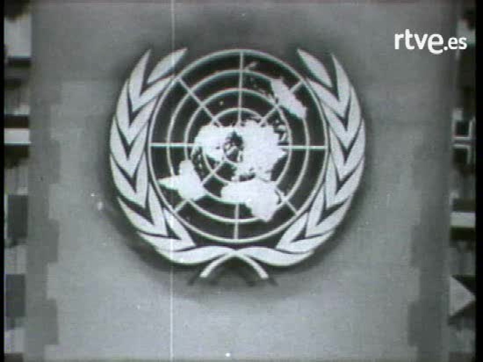 Discurso de Eleanor Roosevelt, presidenta de la Comisión de Derechos Humanos de la ONU. - Fue noticia en el Archivo de RTVE | Ver