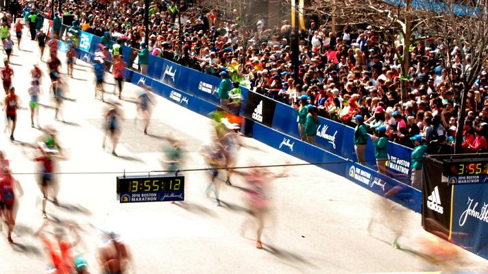 Telediario 1 - El Maratón de Boston se crece ante el terror