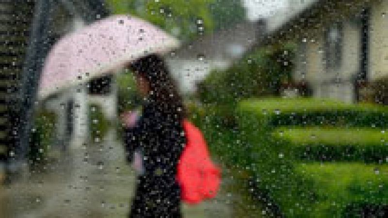 Lluvia, especialmente en Galicia y Sistema Central