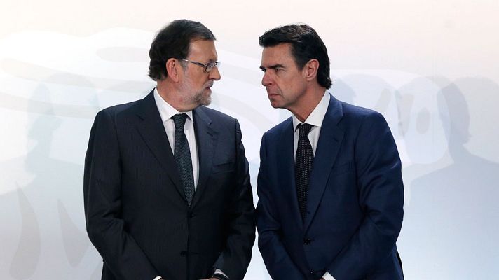 Telediario 1 - Rajoy da por buenas las explicaciones de Soria y elogia "su nivel de exigencia" por haber dimitido