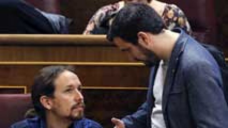 Ellíder de Podemos Pablo Iglesias aboga por estar a la altura del momento histórico y explorar la posible alianza con IU