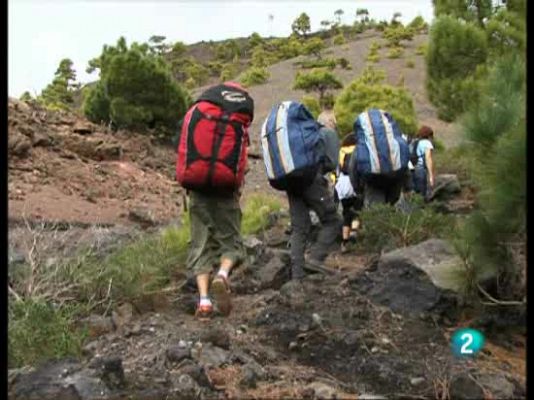 TVE vuela en La Palma