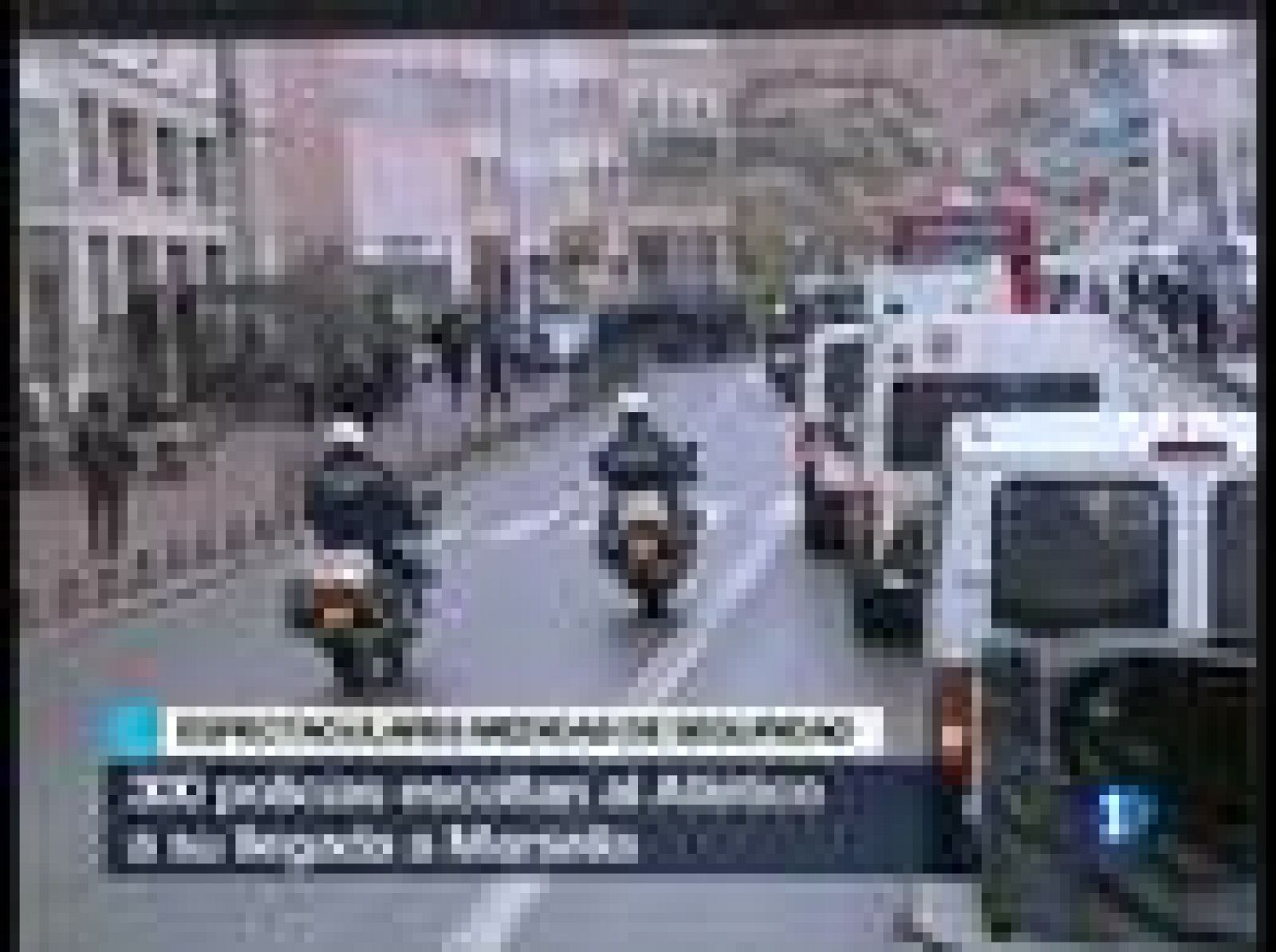 El Atlético de Madrid llega a Marsella rodeado de grandes medidas de seguridad.