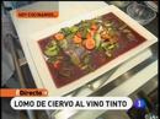 Lomo de ciervo al vino tinto