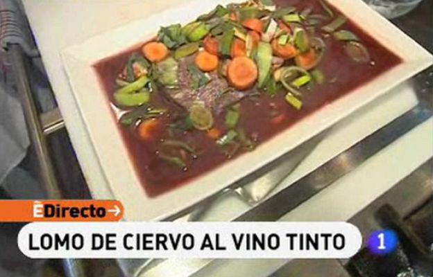 RTVE Cocina - Lomo de ciervo al vino tinto
