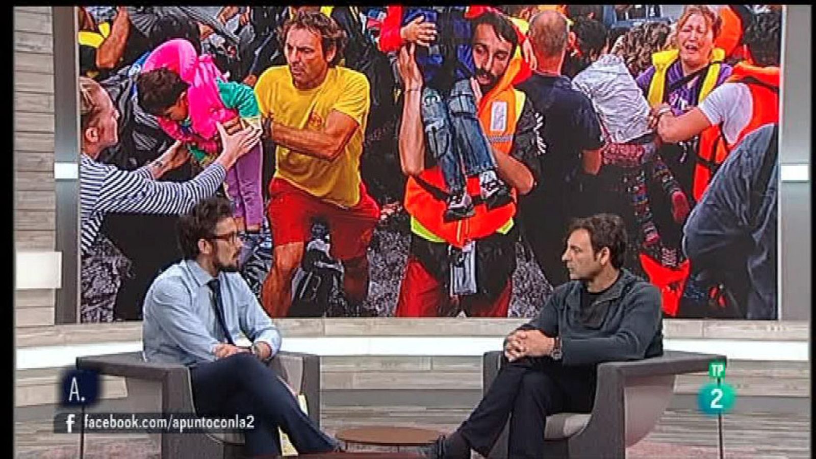 A punto con La 2 - Proyectos solidarios - Los refugiados en Grecia