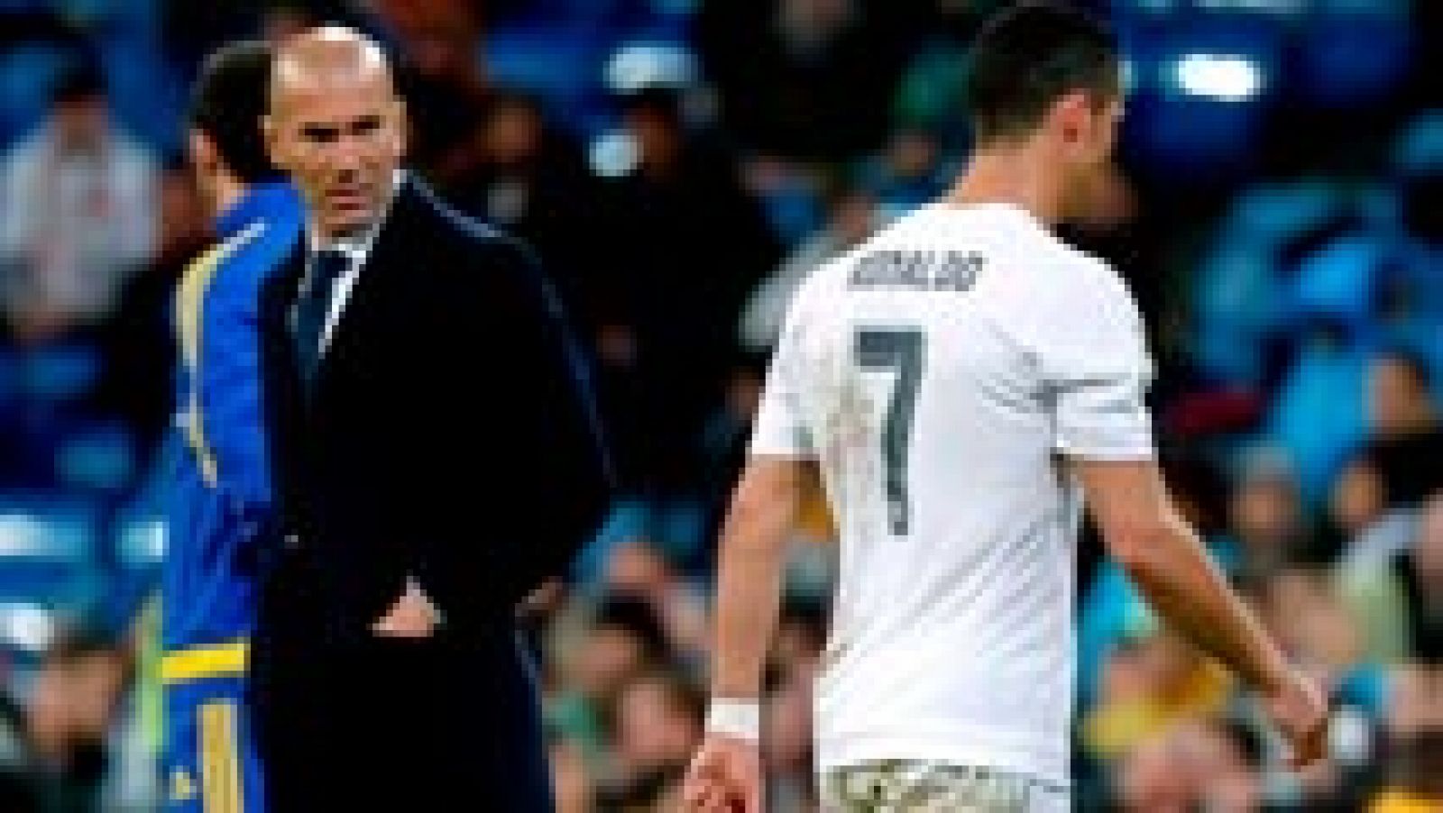 Zidane confirma la ausencia de Cristiano en Vallecas