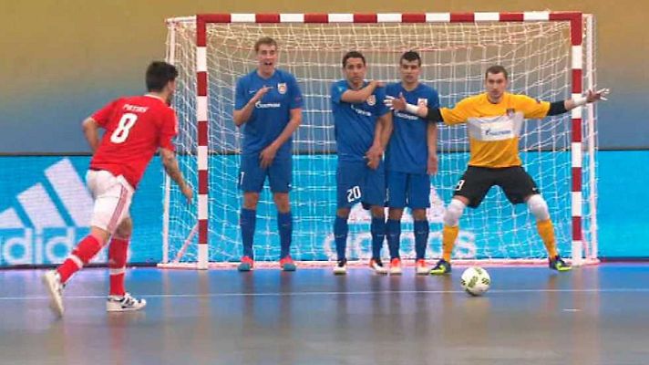 Fútbol Sala - UEFA Futsal: 1ª semifinal:  Ugra Yugorsk - Benfica