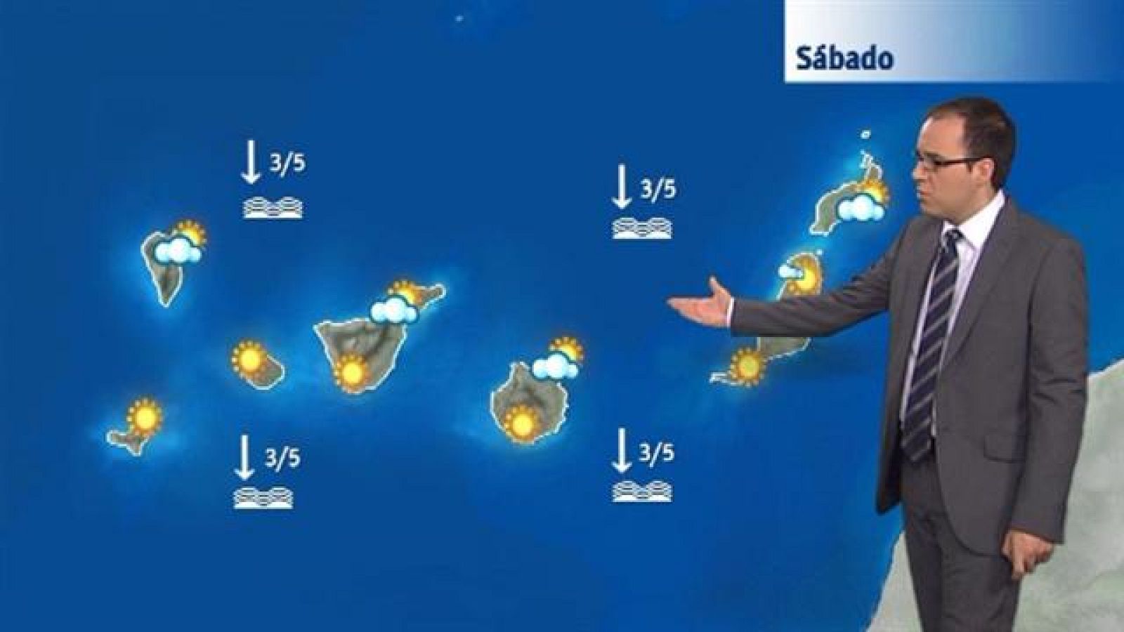 El tiempo en Canarias - 23/04/2016