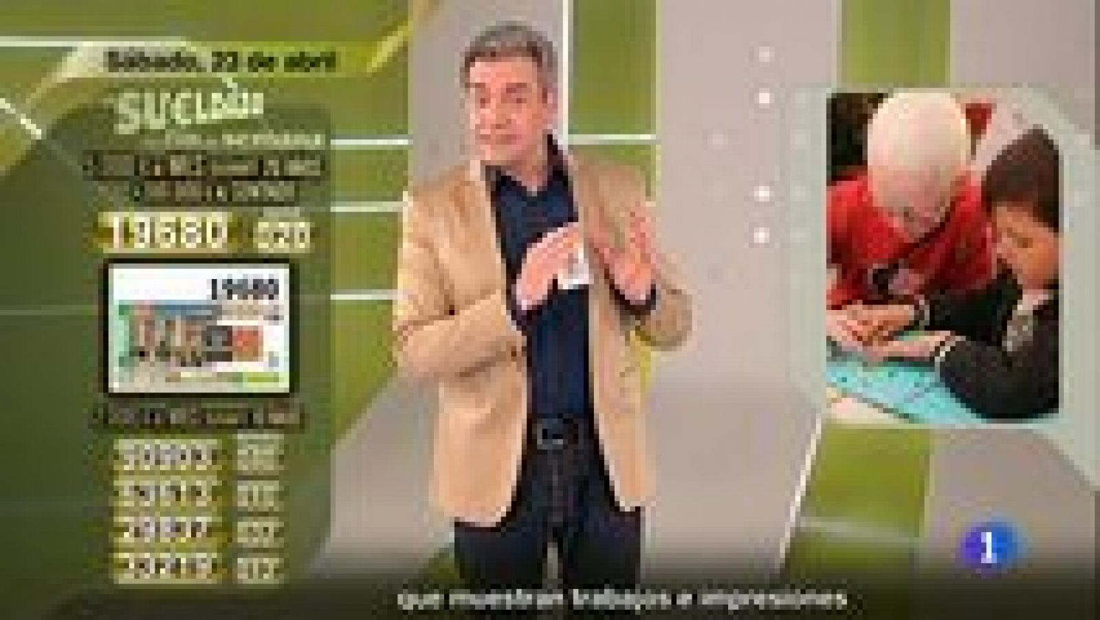 Sorteos ONCE: Sorteo ONCE - 23/04/16 | RTVE Play