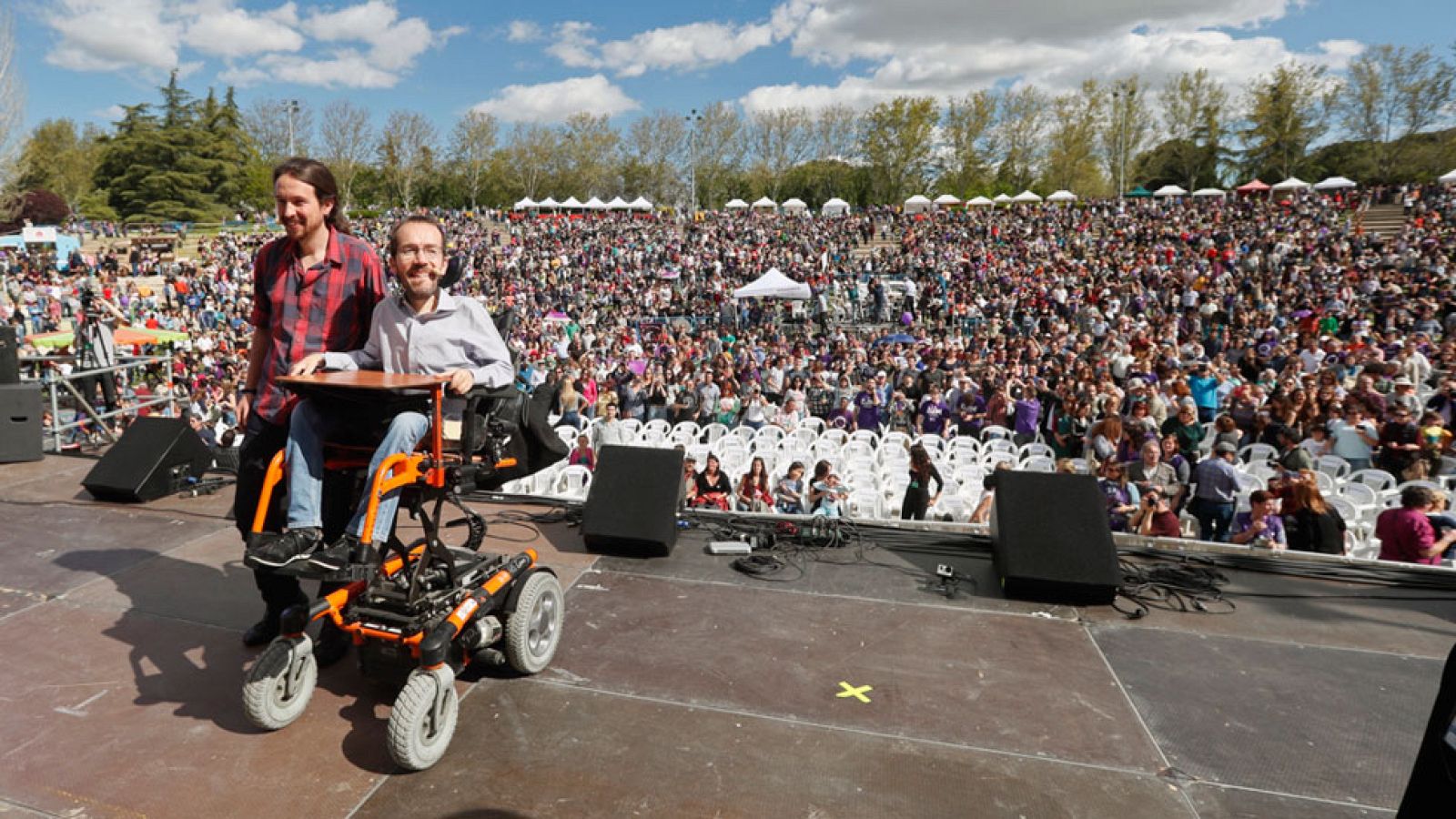 Podemos festeja la primavera en Madrid con tintes electorales