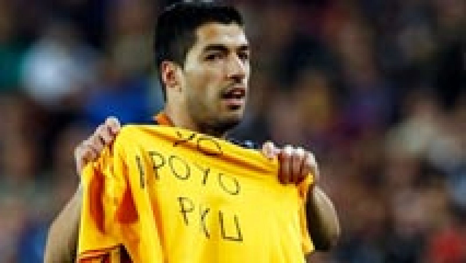 Telediario 1: Los goles de Suárez, dedicados a Candela | RTVE Play