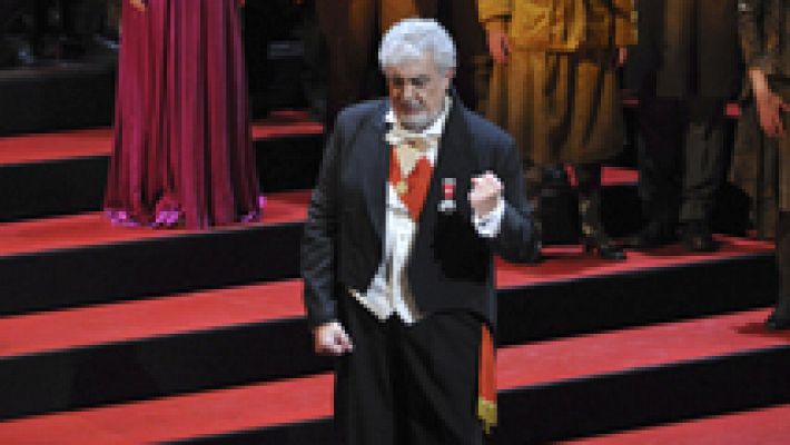Telediario 1 - Plácido Domingo celebra varios aniversarios