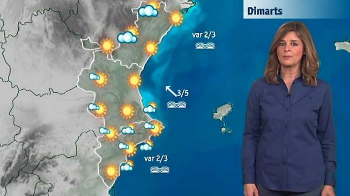 L'informatiu - Comunitat Valenciana - El tiempo en la Comunidad Valenciana - 25/04/16