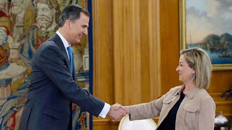 Felipe VI comienza la tercera ronda de consultas con los representantes de los partidos políticos