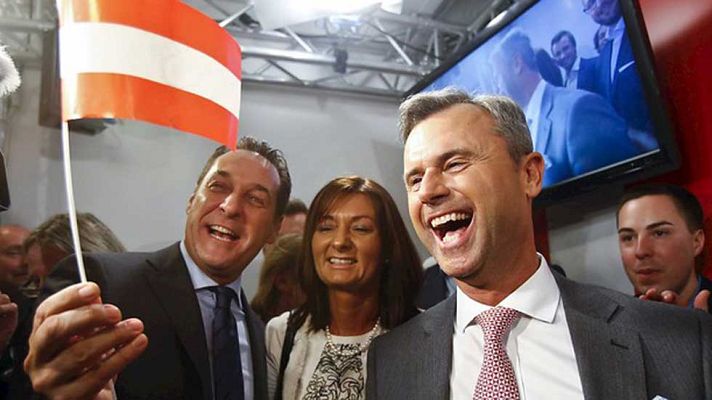 Telediario 1 - La ultraderecha gana la primera vuelta de las elecciones presidenciales en Austria