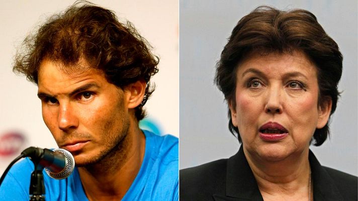 Telediario 1 - Nadal se querella contra la exministra francesa que le acusó de dopaje
