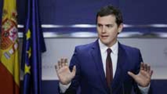 Telediario 1 - Ciudadanos rechaza la propuesta de un 'acuerdo a la valenciana'