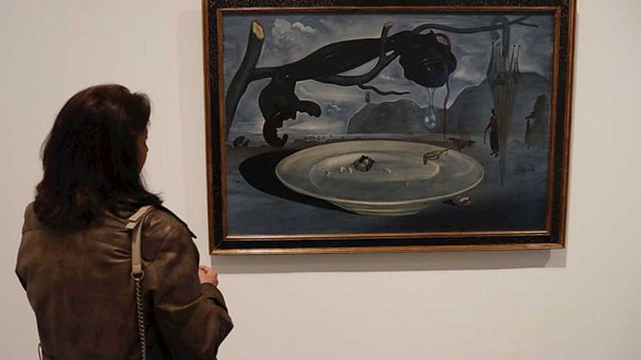 Telediario 1 - El arte de la posguerra, en el Reina Sofía