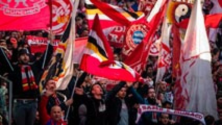 Los aficionados del Bayern temen al Atlético