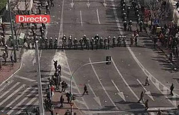  - Incidentes en la huelga de Grecia