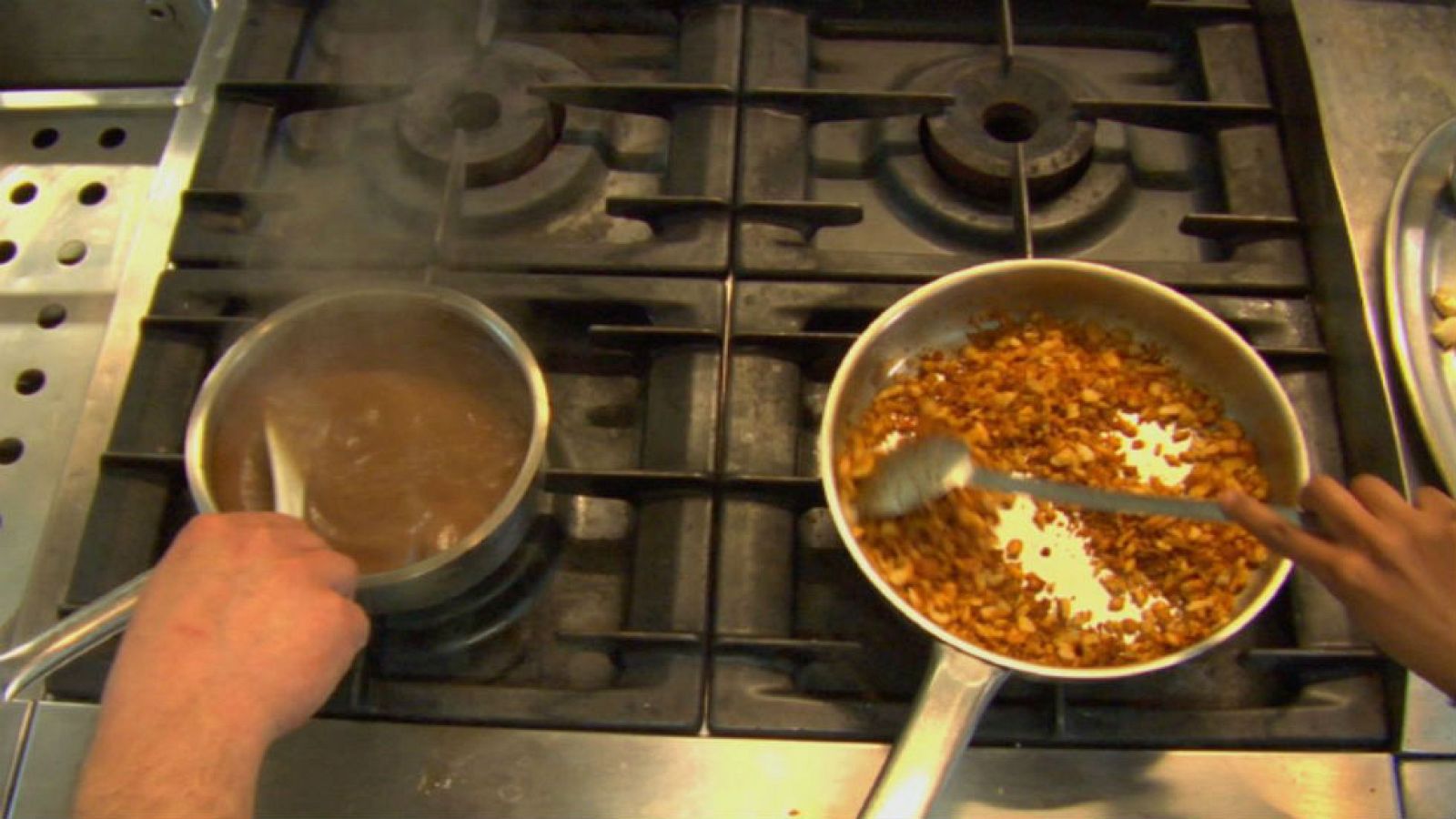 Receta de migas con chocolate