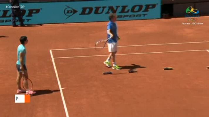 Conexión tdp - Carla Suárez llega a tope al Mutua Madrid Open aunque ve favorita a Serena