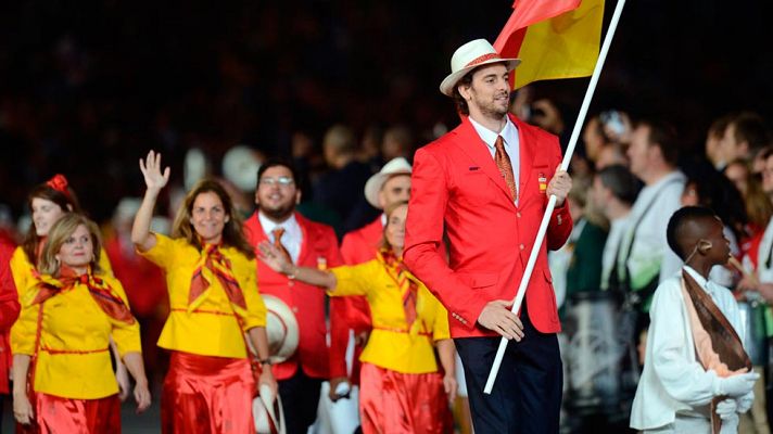 Telediario 1 - Gasol, el último abanderado olímpico, de una tradición sobre todo acuática