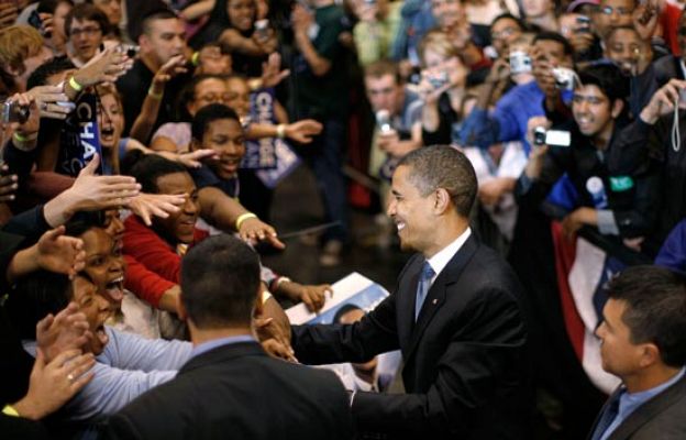 Obama, candidato a la Casa Blanca