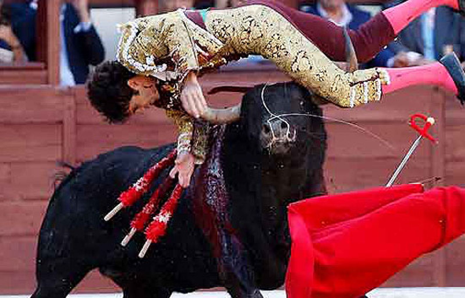 Tarde de sangre y gloria para José Tomás