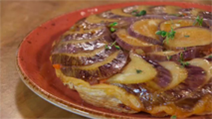 RTVE Cocina - Tatin salada de berenjenas y carne